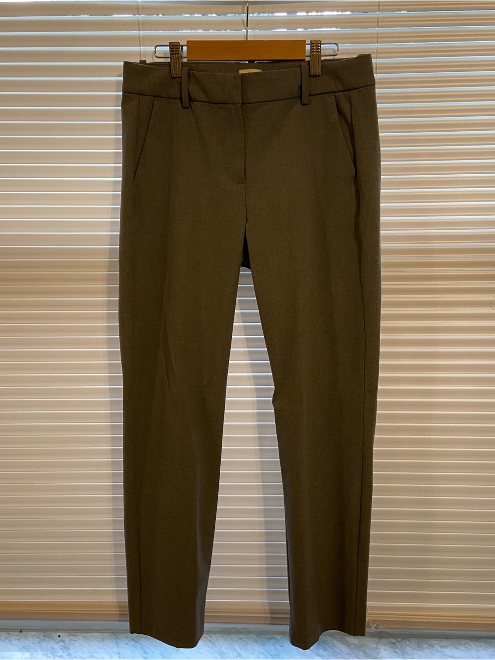 J Crew gray dress pants- Tailored Straight Leg